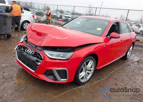 2020 Audi A4 Premium 45 Tfsi Quattro S Tronic from USA, damaged, VIN WAUDNAF44LN012420